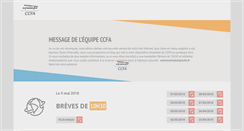 Desktop Screenshot of ccfa.fr