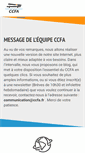 Mobile Screenshot of ccfa.fr