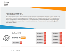 Tablet Screenshot of ccfa.fr